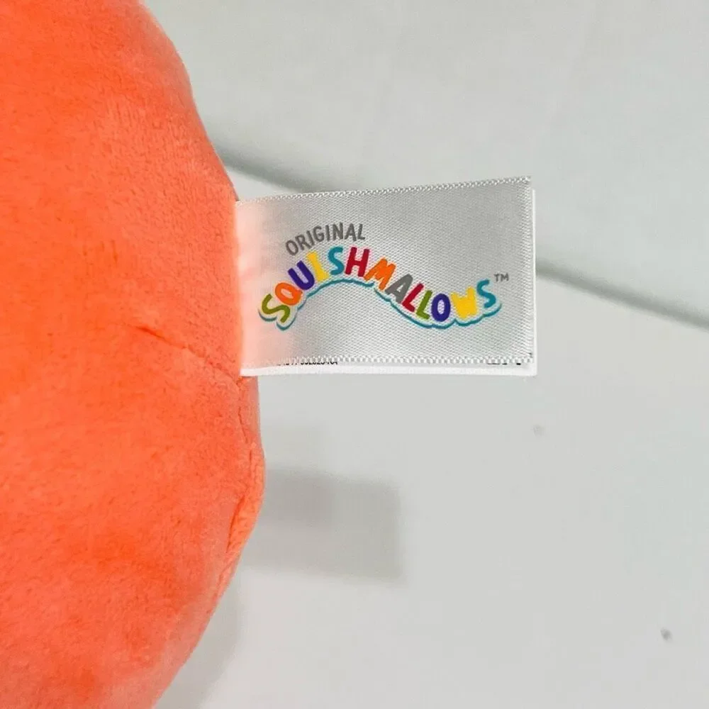 Squishmallows Fatima The Peach Frog   8”